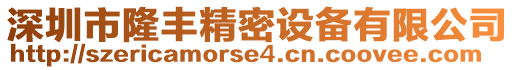 深圳市隆豐精密設備有限公司