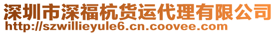 深圳市深福杭貨運代理有限公司