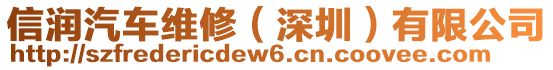 信潤汽車維修(深圳)有限公司
