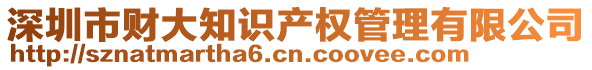 深圳市財大知識產權管理有限公司
