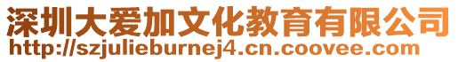 深圳大愛加文化教育有限公司