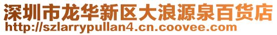 深圳市龍華新區大浪源泉百貨店