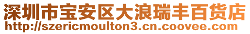 深圳市寶安區大浪瑞豐百貨店