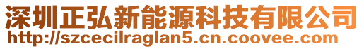深圳正弘新能源科技有限公司