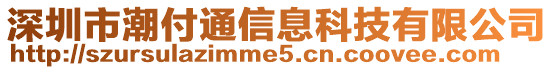 深圳市潮付通信息科技有限公司
