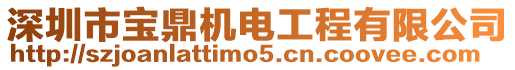 深圳市寶鼎機電工程有限公司