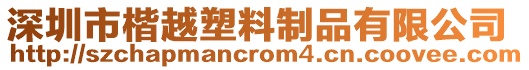 深圳市楷越塑料制品有限公司