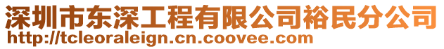 深圳市東深工程有限公司裕民分公司