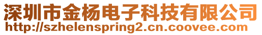 深圳市金楊電子科技有限公司