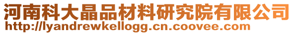 河南科大晶品材料研究院有限公司