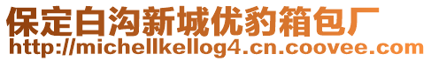 保定白溝新城優豹箱包廠