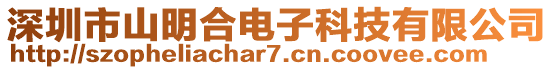 深圳市山明合電子科技有限公司