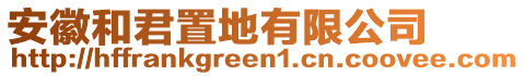 安徽和君置地有限公司