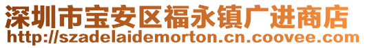 深圳市寶安區福永鎮廣進商店