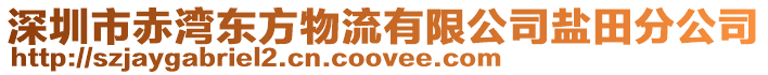 深圳市赤灣東方物流有限公司鹽田分公司