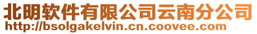 北明軟件有限公司云南分公司