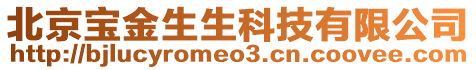 北京寶金生生科技有限公司