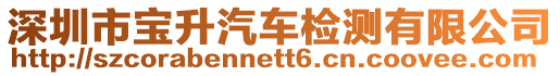 深圳市寶升汽車檢測有限公司