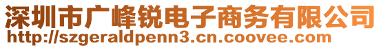 深圳市廣峰銳電子商務有限公司