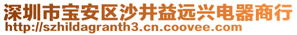 深圳市寶安區(qū)沙井益遠興電器商行