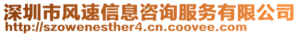 深圳市風速信息咨詢服務有限公司