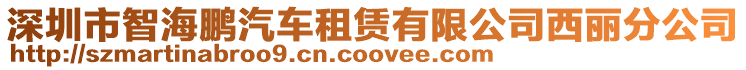 深圳市智海鵬汽車租賃有限公司西麗分公司
