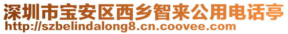 深圳市寶安區(qū)西鄉(xiāng)智來公用電話亭