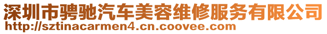 深圳市騁馳汽車美容維修服務有限公司