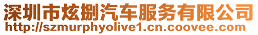 深圳市炫捌汽車服務有限公司