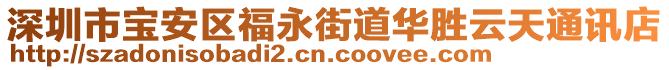 深圳市寶安區(qū)福永街道華勝云天通訊店