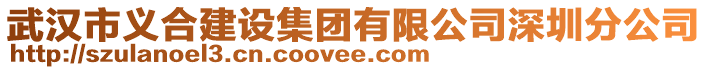 武漢市義合建設集團有限公司深圳分公司