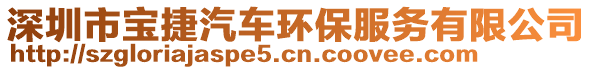 深圳市寶捷汽車環(huán)保服務(wù)有限公司