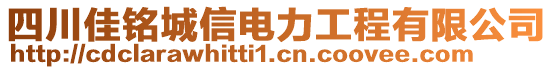 四川佳銘城信電力工程有限公司