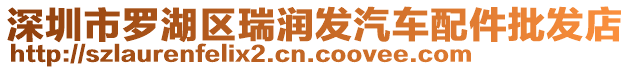 深圳市羅湖區(qū)瑞潤(rùn)發(fā)汽車(chē)配件批發(fā)店