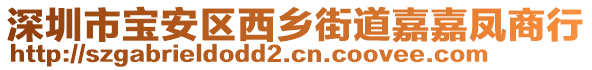 深圳市寶安區(qū)西鄉(xiāng)街道嘉嘉鳳商行