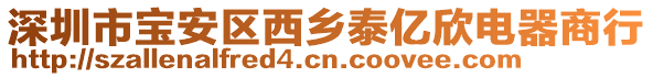 深圳市寶安區(qū)西鄉(xiāng)泰億欣電器商行