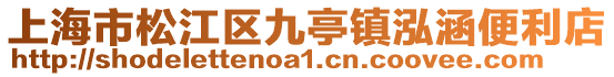 上海市松江區九亭鎮泓涵便利店
