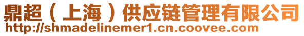 鼎超(上海)供應(yīng)鏈管理有限公司