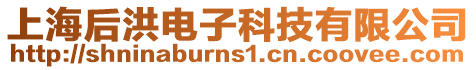 上海后洪電子科技有限公司