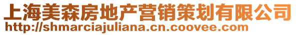 上海美森房地產(chǎn)營銷策劃有限公司