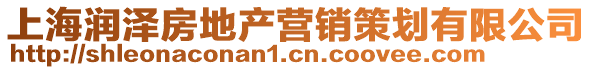 上海潤澤房地產(chǎn)營銷策劃有限公司