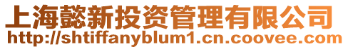 上海懿新投資管理有限公司