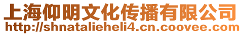 上海仰明文化傳播有限公司