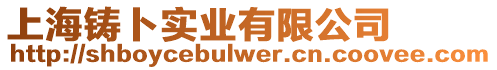 上海鑄卜實業有限公司