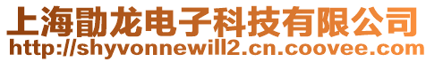 上海勖龍電子科技有限公司