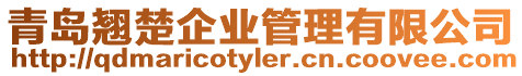 青島翹楚企業管理有限公司