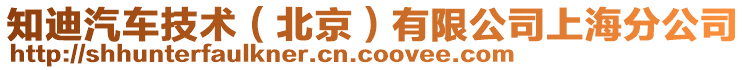 知迪汽車技術(shù)(北京)有限公司上海分公司