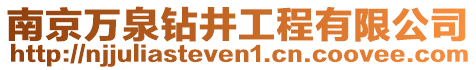 南京萬泉鉆井工程有限公司