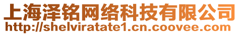 上海澤銘網絡科技有限公司