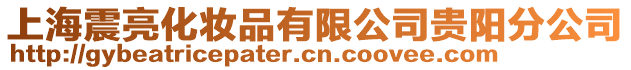上海震亮化妝品有限公司貴陽分公司